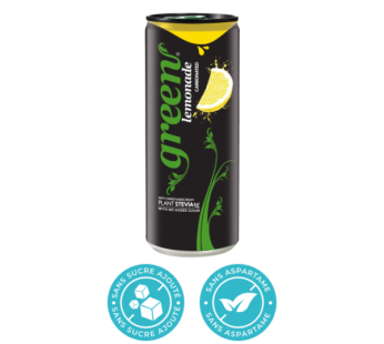 GREEN Lemonade Sleek Can