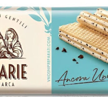 TRE MARIE Gaufrettes fourrées à la crème au lait avec morceaux de chocolat