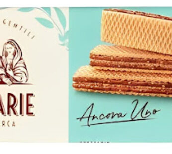 TRE MARIE Gaufrettes fourrées à la crème de chocolat au lait et amandes